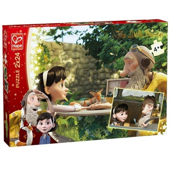 Puzzle imparte Micul Print, Hape, + 4 ani Puzzle imparte Micul Print, Hape, + 4 ani