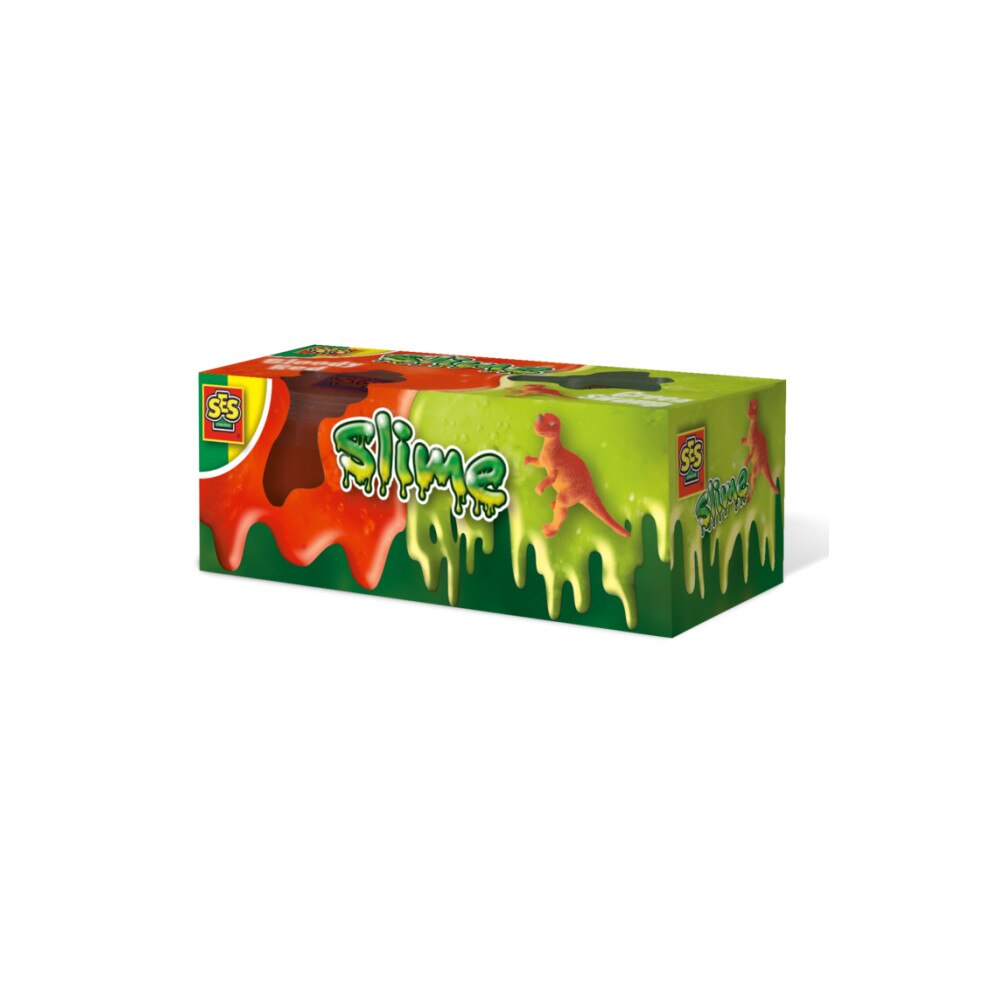 Gelatina Distractiva, SES - Slime T-Rex, Rosu/Verde