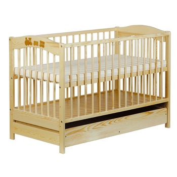 Patut Copii Din Lemn Cu Sertar Radek V Natur Patut Copii Din Lemn Cu Sertar Radek V Natur