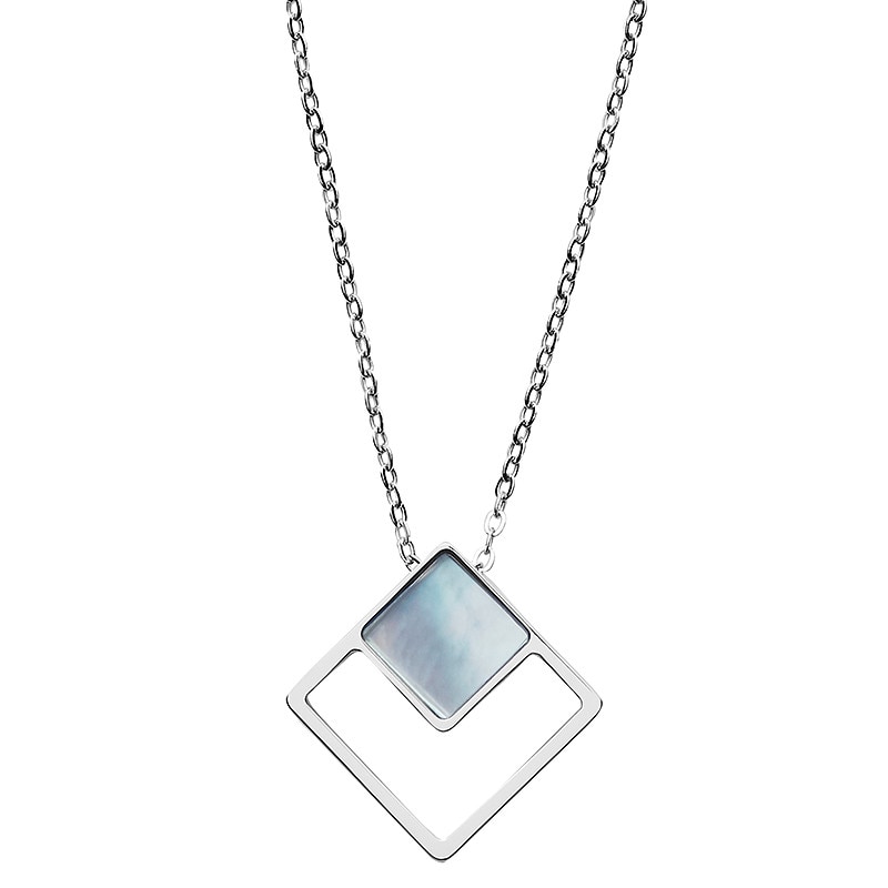 Colier Skagen Agnethe SKJ1180040, Argintiu, Albastru