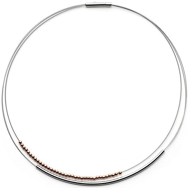 Colier Skagen Elin SKJ1178998, Argintiu, Rose gold