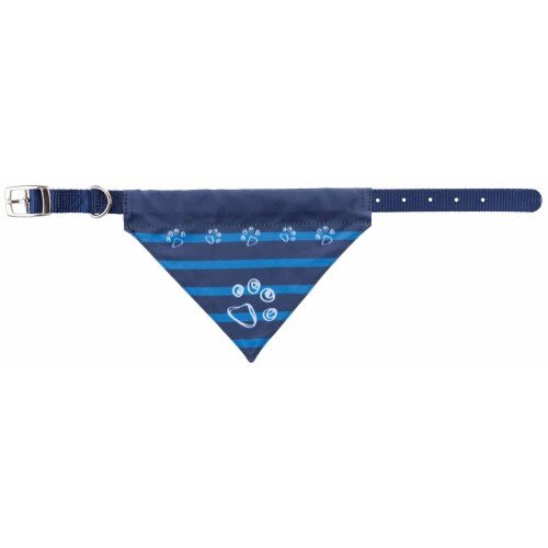 Zgarda Trixie cu bandana indigo M 37-47 cm/20 mm 30923