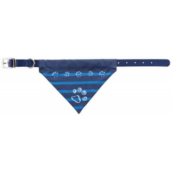 Zgarda Trixie cu bandana indigo S-M 30-38 cm/20 mm 30922 Zgarda Trixie cu bandana indigo S-M 30-38 cm/20 mm 30922