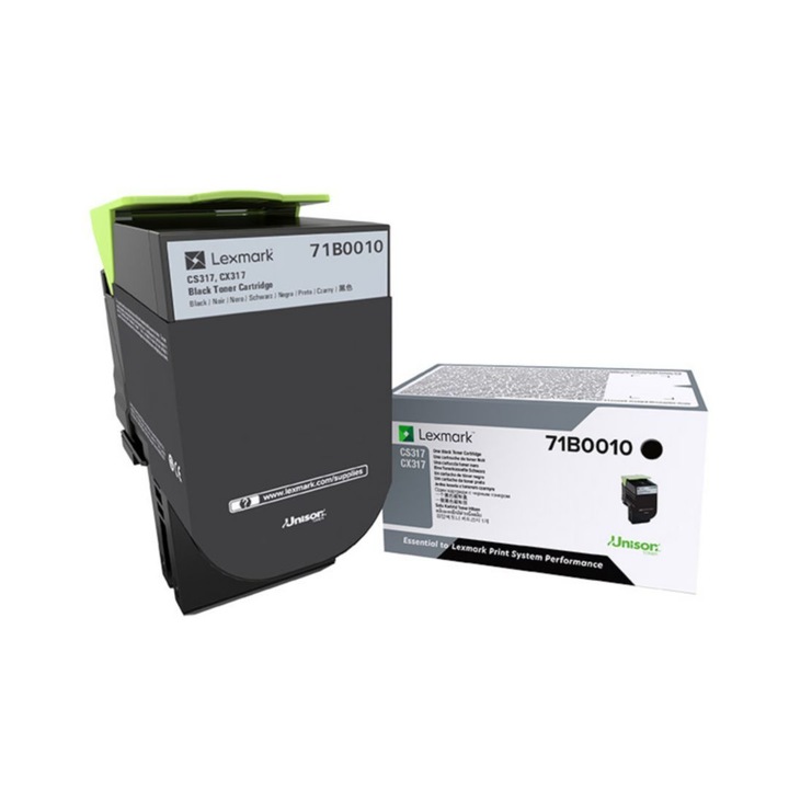Cartus toner Lexmark 71B0010, black,3k, pentru CX317DN, CS317DN