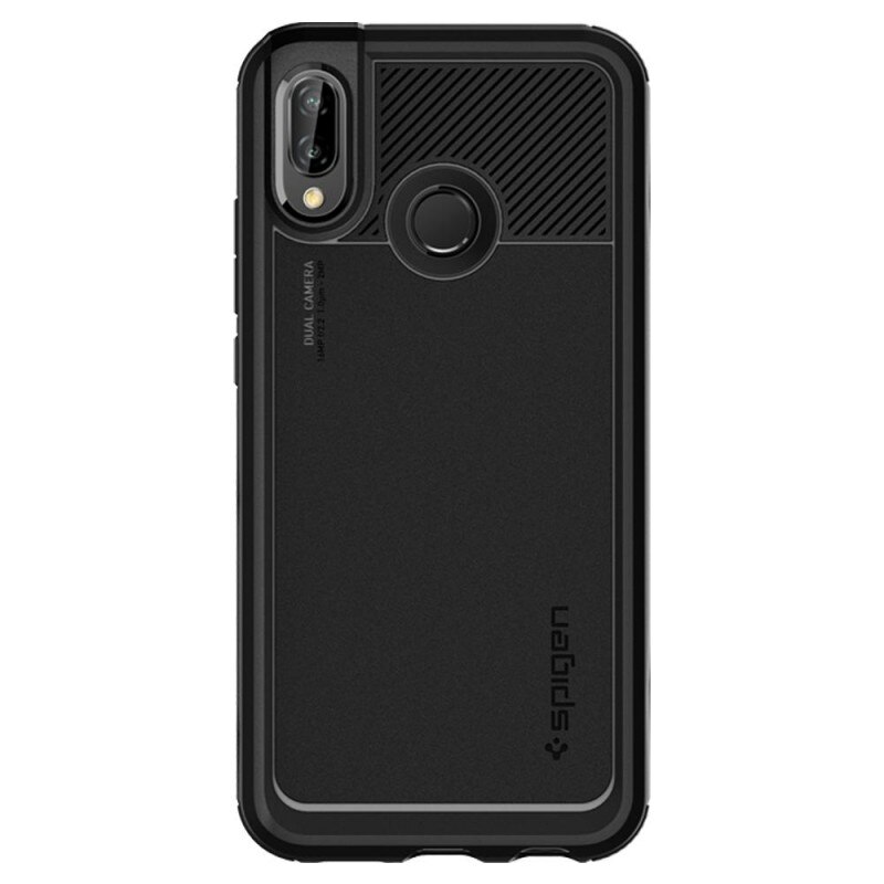 Husa SPIGEN pentru Huawei P20 Lite Marked Armor Silicon Neagra