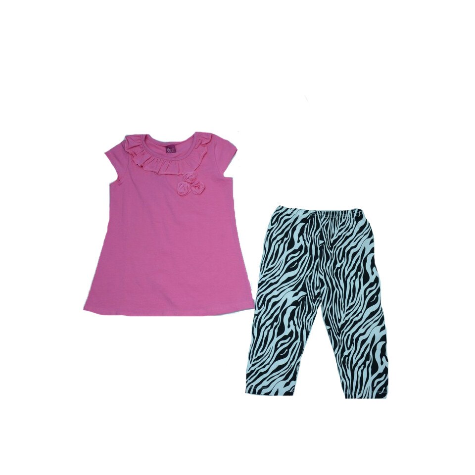 Compleu 2 piese fetite Atut A-4725R, Roz