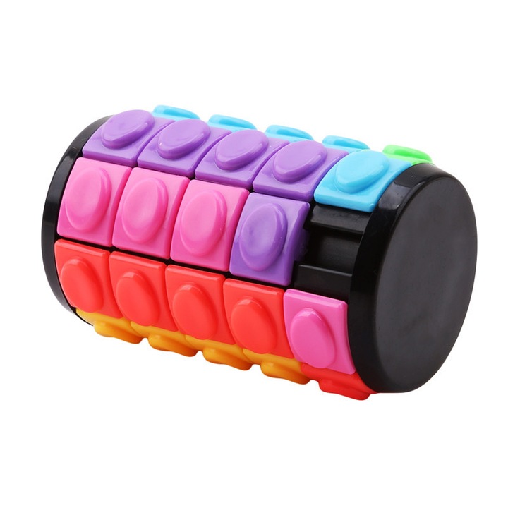 Puzzle turnul babilon 5 straturi negru, antistres, 106CUB