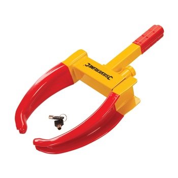 Dispozitiv blocare roata auto, 175-225mm, 2 chei, Silveline Dispozitiv blocare roata auto, 175-225mm, 2 chei, Silveline