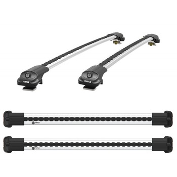 Set bare transversale portbagaj Hyundai i20 (V1) (2014-) aluminiu, Turtle, Air-1, Montare pe barele longitudinale, Antifurt, culoare argintiu Set bare transversale portbagaj Hyundai i20 (V1) (2014-) aluminiu, Turtle, Air-1, Montare pe barele longitudinale, Antifurt, culoare argintiu