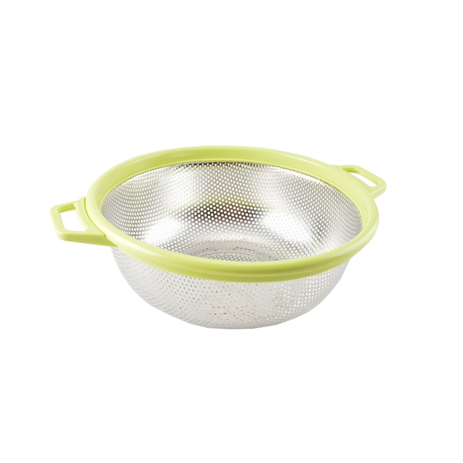 Strecurator inox,cu maner plastic, 24cm,Perfect Home