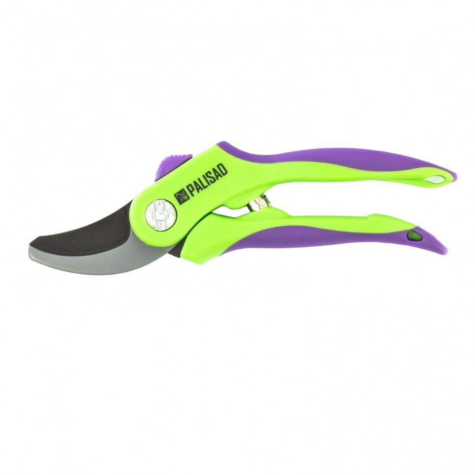 Foarfeca de vie, 200 mm, arc de revenire banda, manere din doua componente,PALISAD