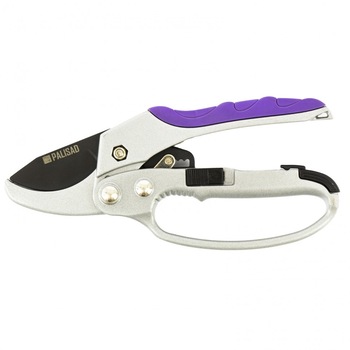 Foarfeca de vie,200 mm,arc - revenire, clichet, acoperire teflon ,manere metal+cauciuc,PALISAD Foarfeca de vie,200 mm,arc - revenire, clichet, acoperire teflon ,manere metal+cauciuc,PALISAD