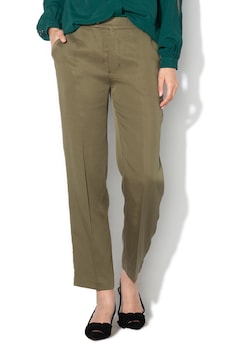 Pepe Jeans London - Официален панталон Daphne от лиосел, Армия зелено, S