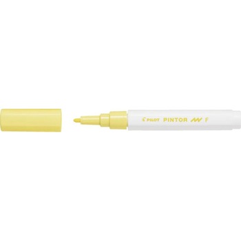 Marker cu vopsea Pilot Pintor Pastel, varf rotund, 1.0 mm, Galben Marker cu vopsea Pilot Pintor Pastel, varf rotund, 1.0 mm, Galben
