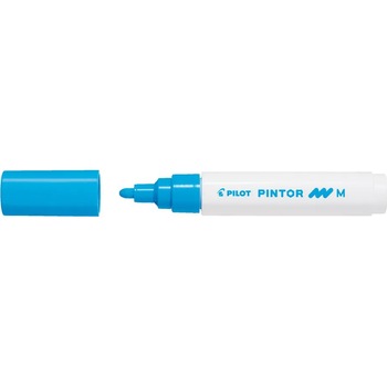 Marker cu vopsea Pilot Pintor, varf rotund, 1.4 mm, Bleu Marker cu vopsea Pilot Pintor, varf rotund, 1.4 mm, Bleu