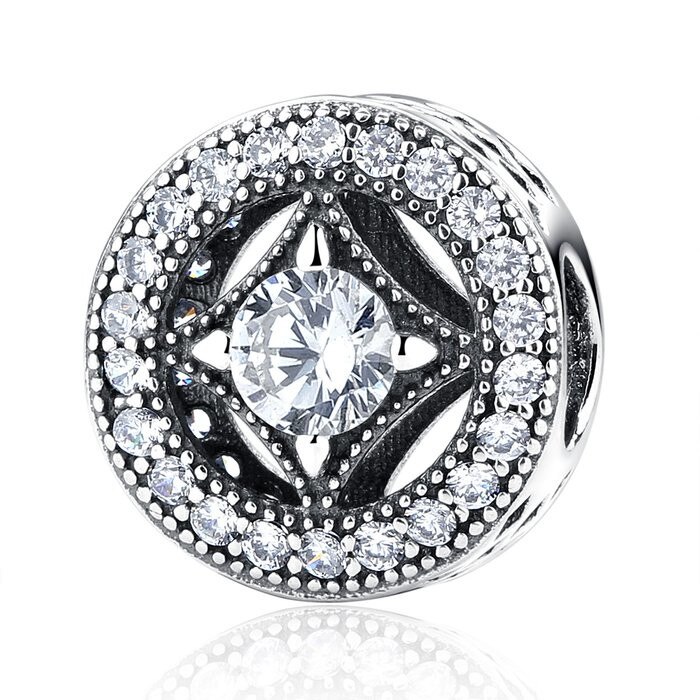 Talisman din argint cu cristale de Epoca