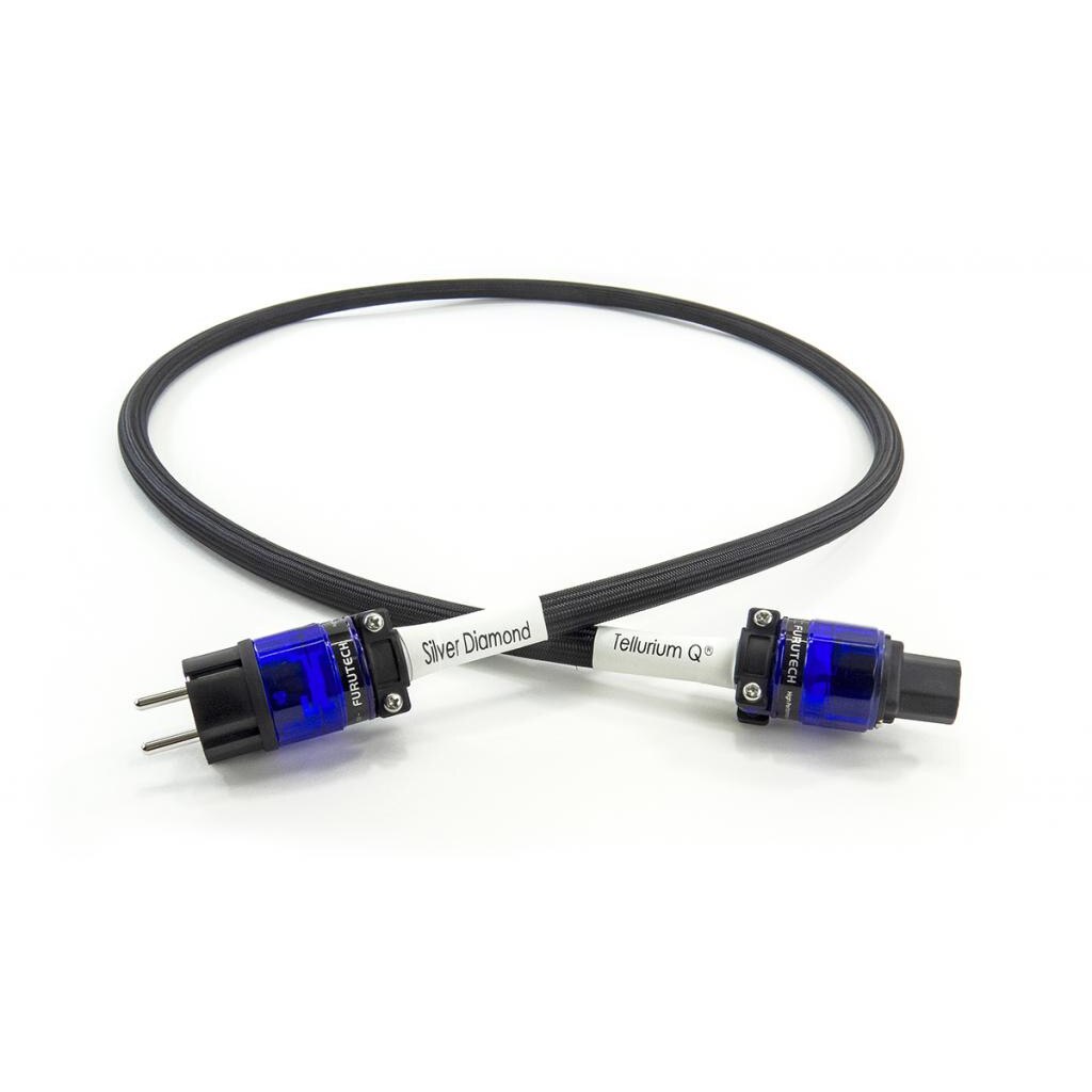 Cablu de Alimentare Tellurium Q Silver Diamond, 1.5m