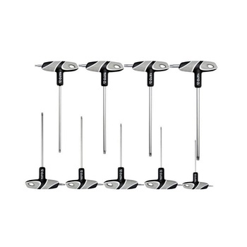 Set torx cu maner tip T, Yato YT-05615, 9 buc, T10-T50 Set torx cu maner tip T, Yato YT-05615, 9 buc, T10-T50