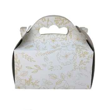 Cutii pentru Prajituri Model Floral, 12x18 cm, 25 Buc/Bax, Carton Duplex - Ambalaje Cofetarie si Patiserie, Cutie Model Floral pentru Prajituri, Ambalaj din Carton pentru Prajituri si Torturi Cutii pentru Prajituri Model Floral, 12x18 cm, 25 Buc/Bax, Carton Duplex - Ambalaje Cofetarie si Patiserie, Cutie Model Floral pentru Prajituri, Ambalaj din Carton pentru Prajituri si Torturi