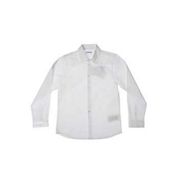 Camasa baieti Mayoral, Alba cu buline, 8 Ani (128cm) Camasa baieti Mayoral, Alba cu buline, 8 Ani (128cm)