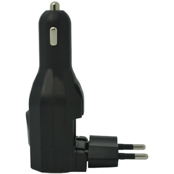 Incarcator auto Serioux, USB, Negru
