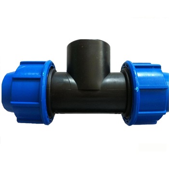 Teu compresiune cu filet interior D25x1/2'' Teu compresiune cu filet interior D25x1/2''