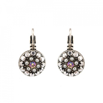 Cercei placati cu Argint 925, Cristale Swarovski, Casablanca by Roxannes - Mariana Jewellery, Alb/Gri 1416-1006SP6 Cercei placati cu Argint 925, Cristale Swarovski, Casablanca by Roxannes - Mariana Jewellery, Alb/Gri 1416-1006SP6