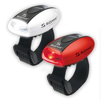 Set lumina siguranta fata Sigma MICRO negru Set lumina siguranta fata Sigma MICRO negru