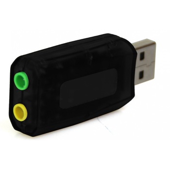 Placa de Sunet Media-Tech VIRTU 5.1, conectare USB Placa de Sunet Media-Tech VIRTU 5.1, conectare USB