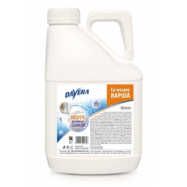 Solutie curatat Geamuri Davera® 5 l