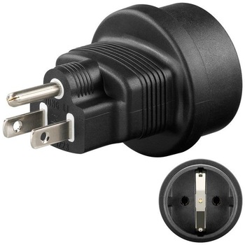 Adaptor priza Schuko > Japonia/US Goobay Adaptor priza Schuko > Japonia/US Goobay