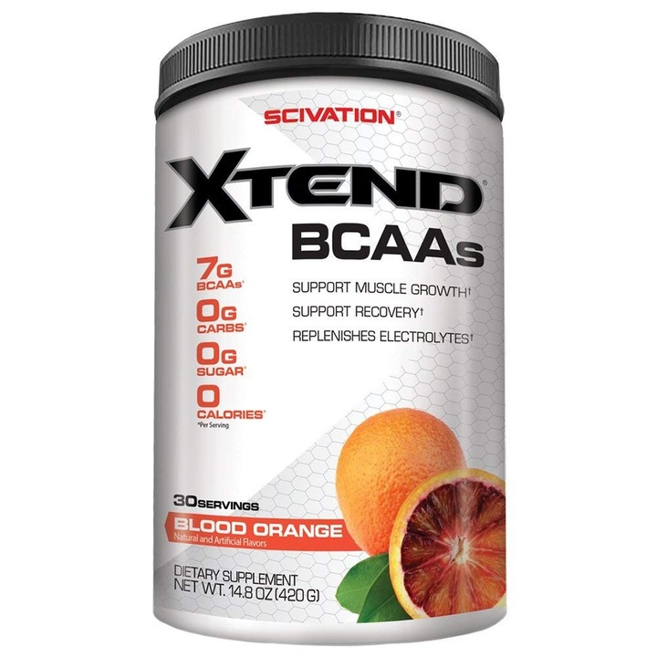 Aminoacizi Scivation Xtend BCAAs - Blood Orange 420 g