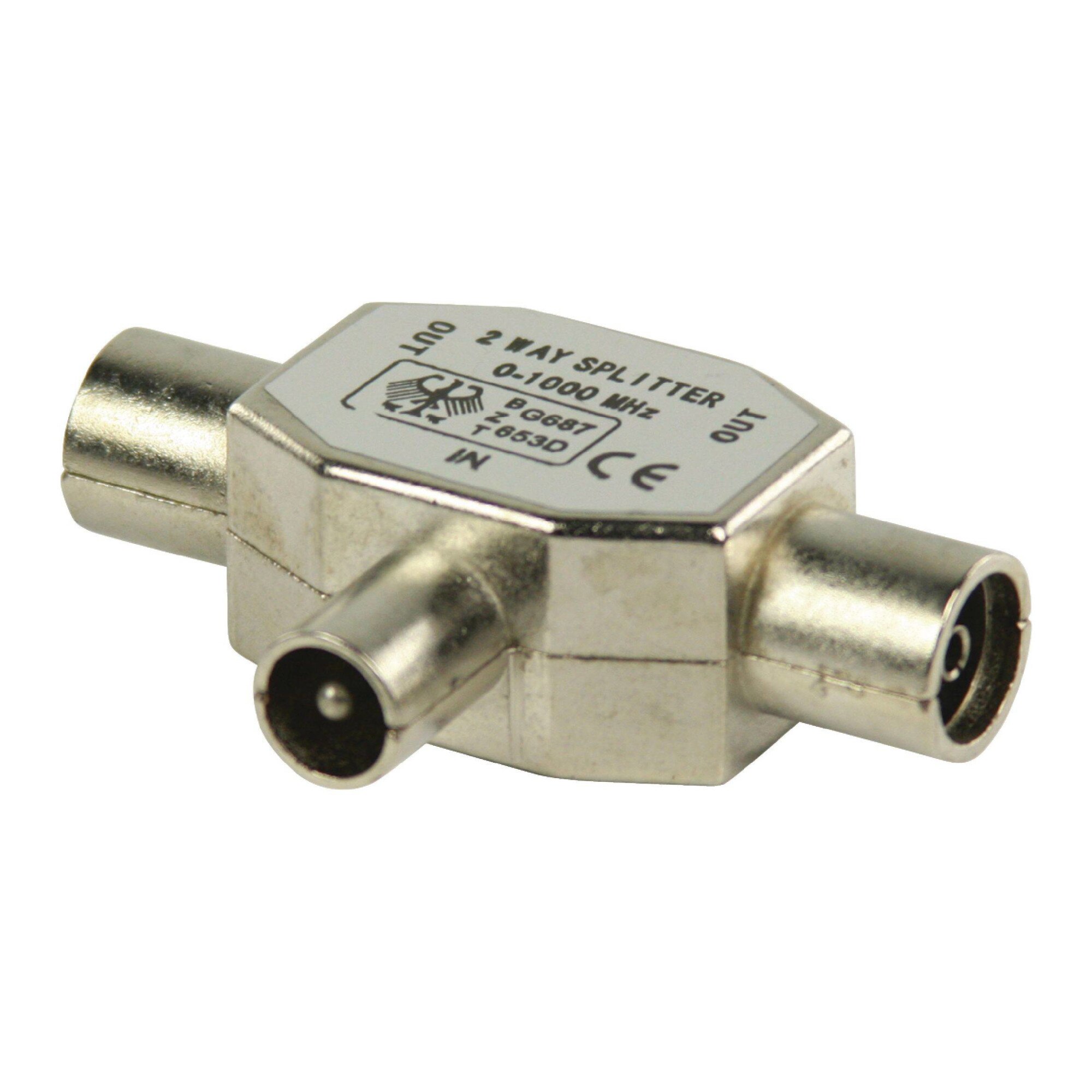Splitter T coaxial CA1007 ValueLine