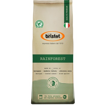 Cafea boabe Bristot Premium Selection Rainforest 500 gr. Cafea boabe Bristot Premium Selection Rainforest 500 gr.