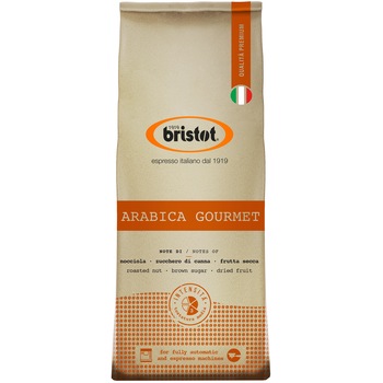 Cafea boabe Bristot Premium Selection Arabica 100% 500 gr.