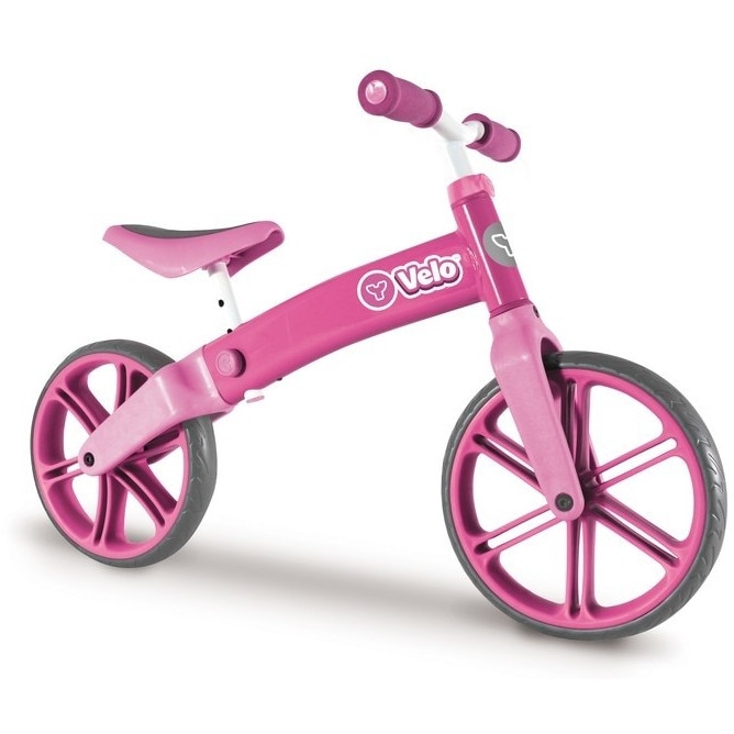 Беговел розовый. Беговел Yvolution y-velo Balance Bike. Беговел с розовыми колесами. Беговел Balance розовый резиновые колеса. Velo Junior розовый.
