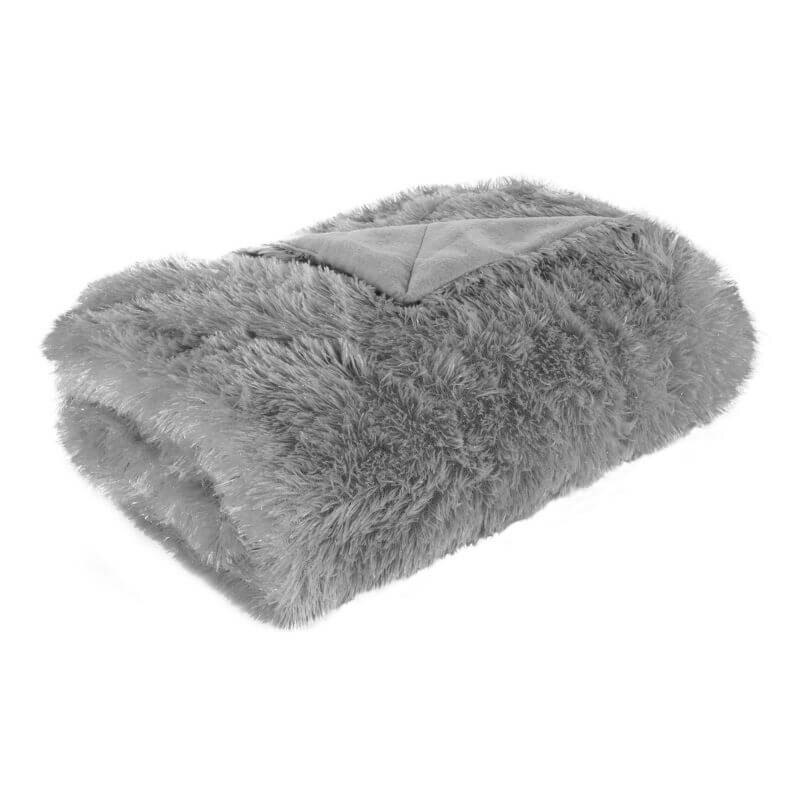 Patura Eurofirany, Tiffany, 150 x 200 cm, Poliester, Argintiu