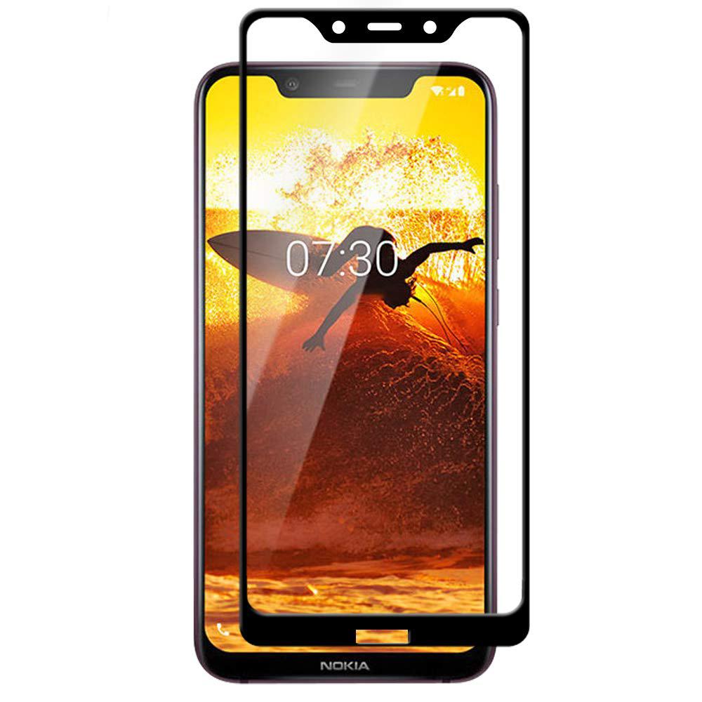 Folie de protectie Nokia 8.1 , Folie sticla securizata 3D Negru, FULL SCREEN,Tempered Glass, Antisoc, Viceversa