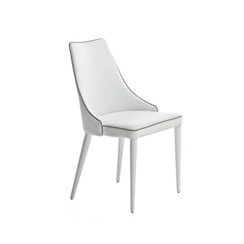 Scaun Living, Clara, Bontempi, 52*60*91 cm, alb Scaun Living, Clara, Bontempi, 52*60*91 cm, alb