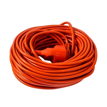 Cordon prelungitor Strohm SM-PR-30, fisa-priza, cablu H05VV-F 3x1.5mmp, 30m, Portocaliu Cordon prelungitor Strohm SM-PR-30, fisa-priza, cablu H05VV-F 3x1.5mmp, 30m, Portocaliu
