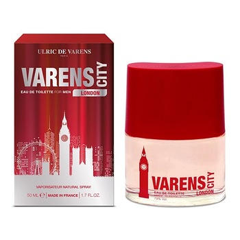 Apa de toaleta Ulric de Varens City London, barbati , 50 ml Apa de toaleta Ulric de Varens City London, barbati , 50 ml