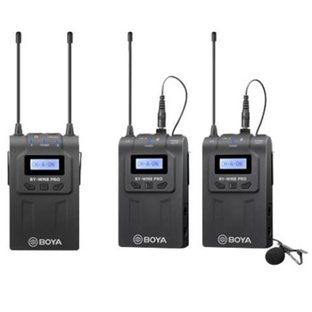 Microfon lavaliera dual wireless Boya BY-WM8 Pro-K2 Microfon lavaliera dual wireless Boya BY-WM8 Pro-K2