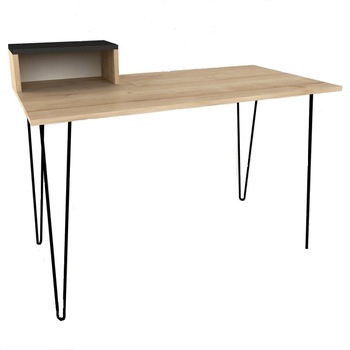 Birou Alves Modella, Stejar/metal, 120 x 60 x 75 cm Birou Alves Modella, Stejar/metal, 120 x 60 x 75 cm