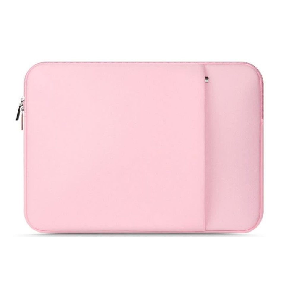 Servieta Tech-Protect Neopren pentru Laptop de 14 inch Roz