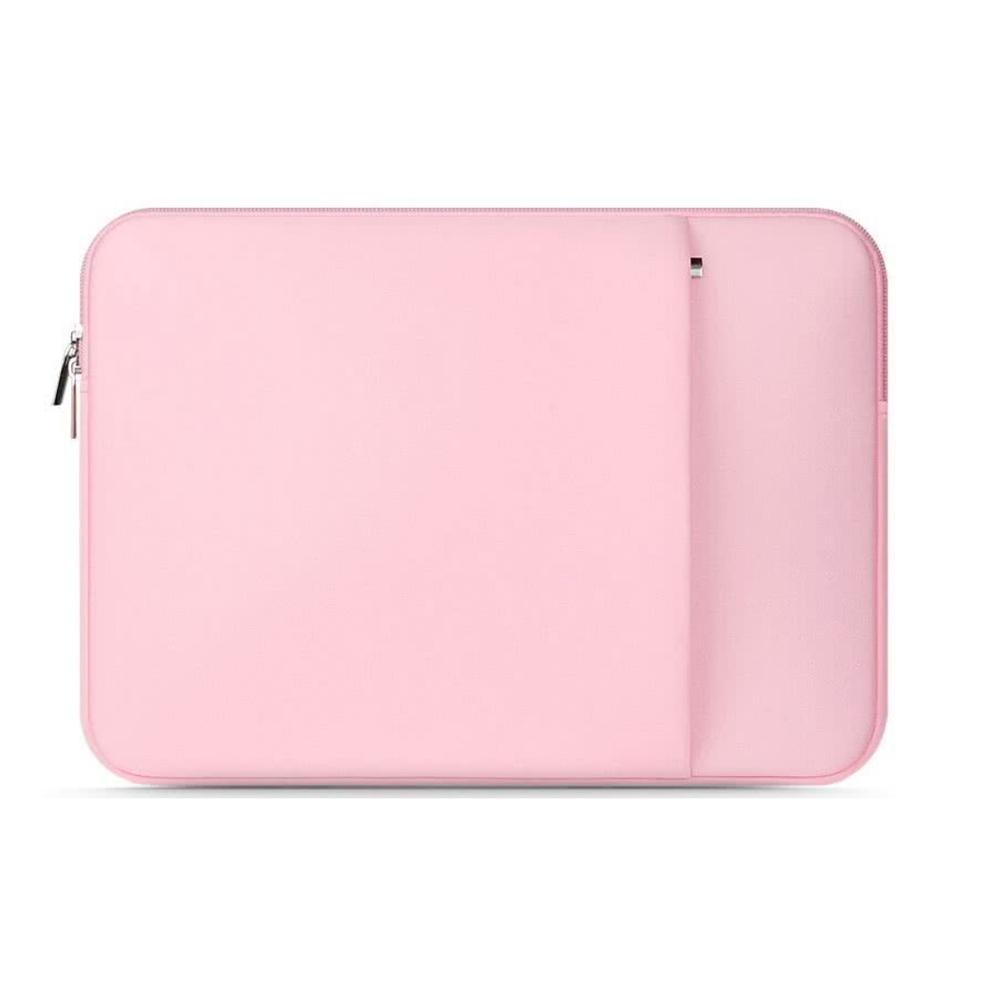 Servieta Tech-Protect Neopren pentru Laptop de 14 inch Roz