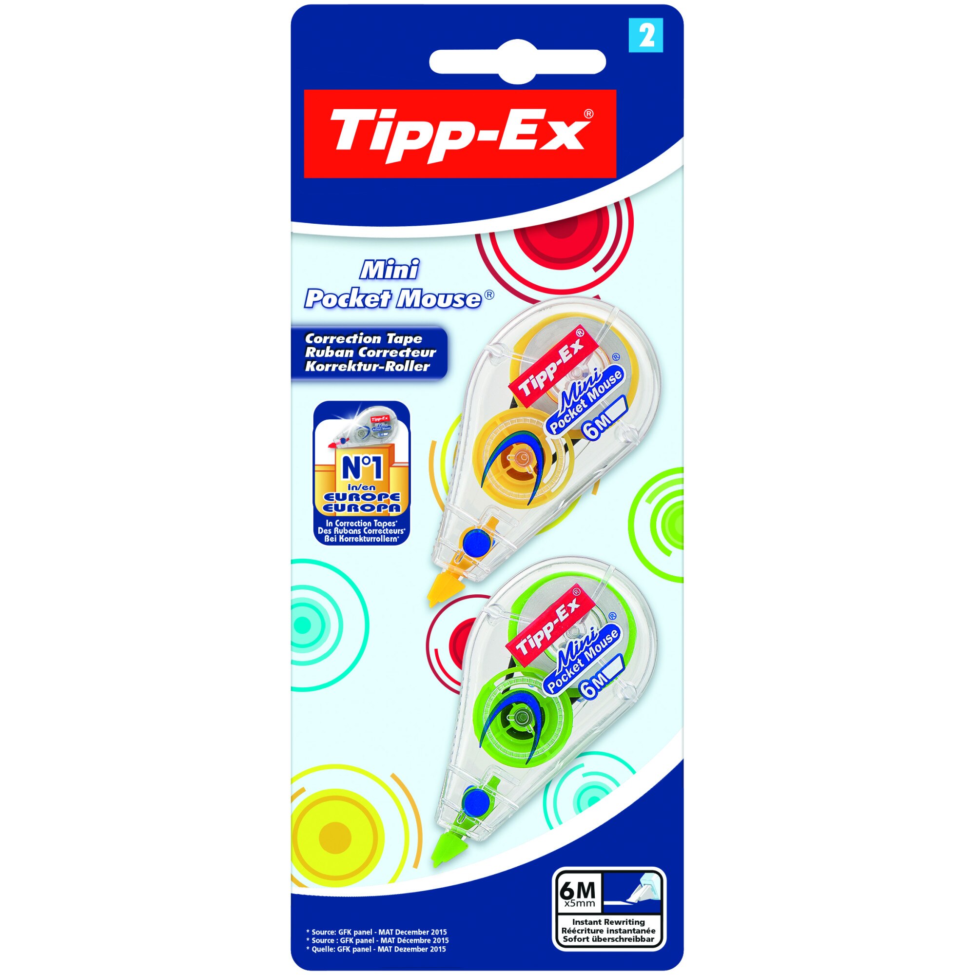 Banda corectoare Mini Pocket Mouse Fashion Bl/2