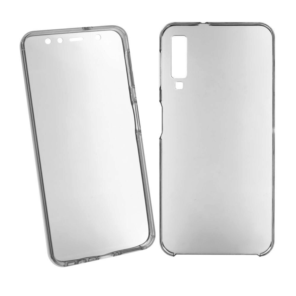 Husa 360° Premium (Fata&Spate) pentru Samsung Galaxy A7 (2018), Transparent