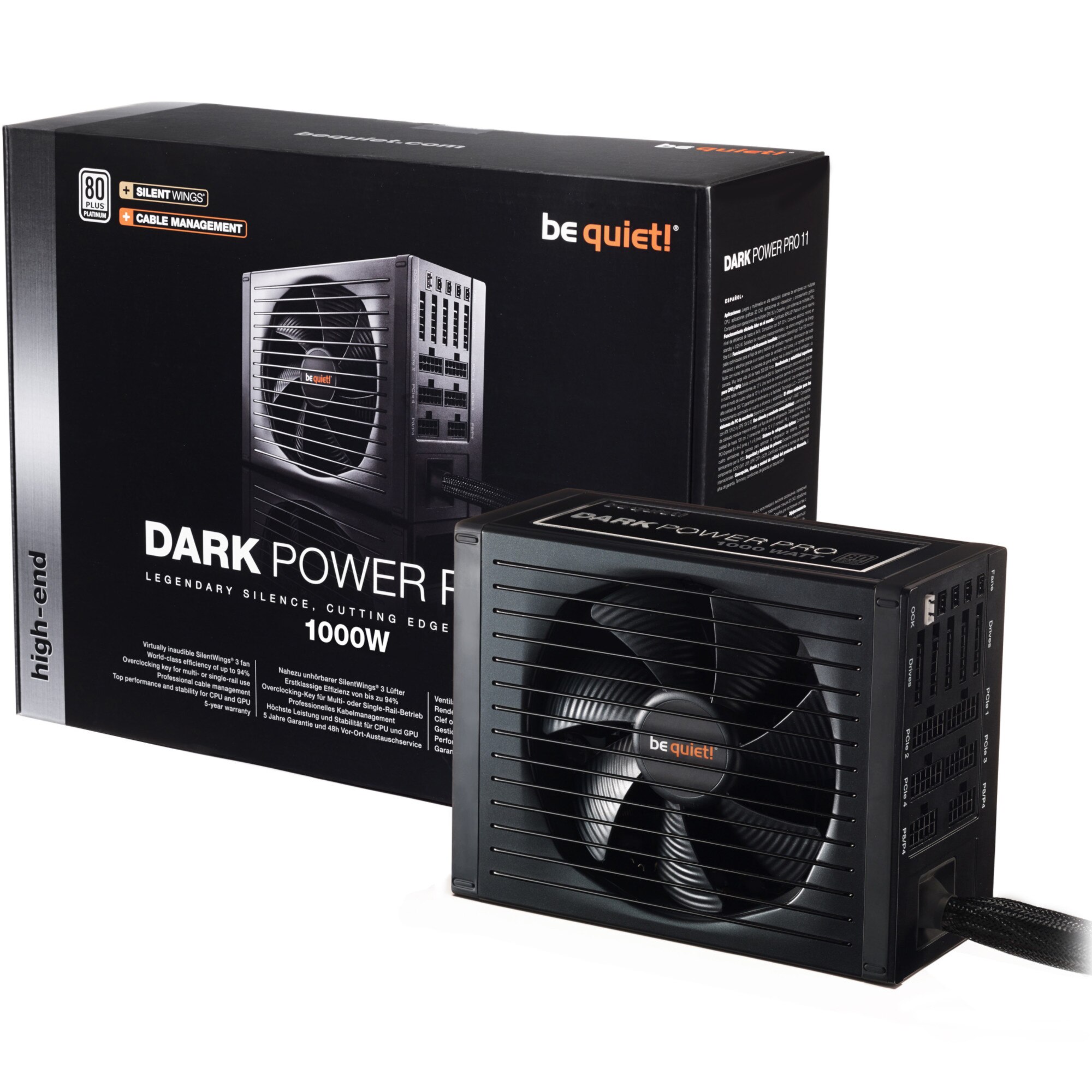 Sursa be quiet! Dark Power Pro 11 Platinum, 80 PLUS® Platinum
