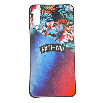 Husa de protectie din silicon Samsung A7 2018 design imprimat Anti-You Husa de protectie din silicon Samsung A7 2018 design imprimat Anti-You