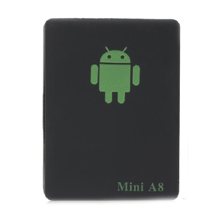 Mini tracker GPS, Global Tracker, cu usb si monitorizare vocala, negru